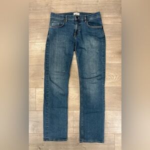 Tecovas Jeans Mens 33x34 Medium Wash Blue Slim Straight Stretch Denim Pants